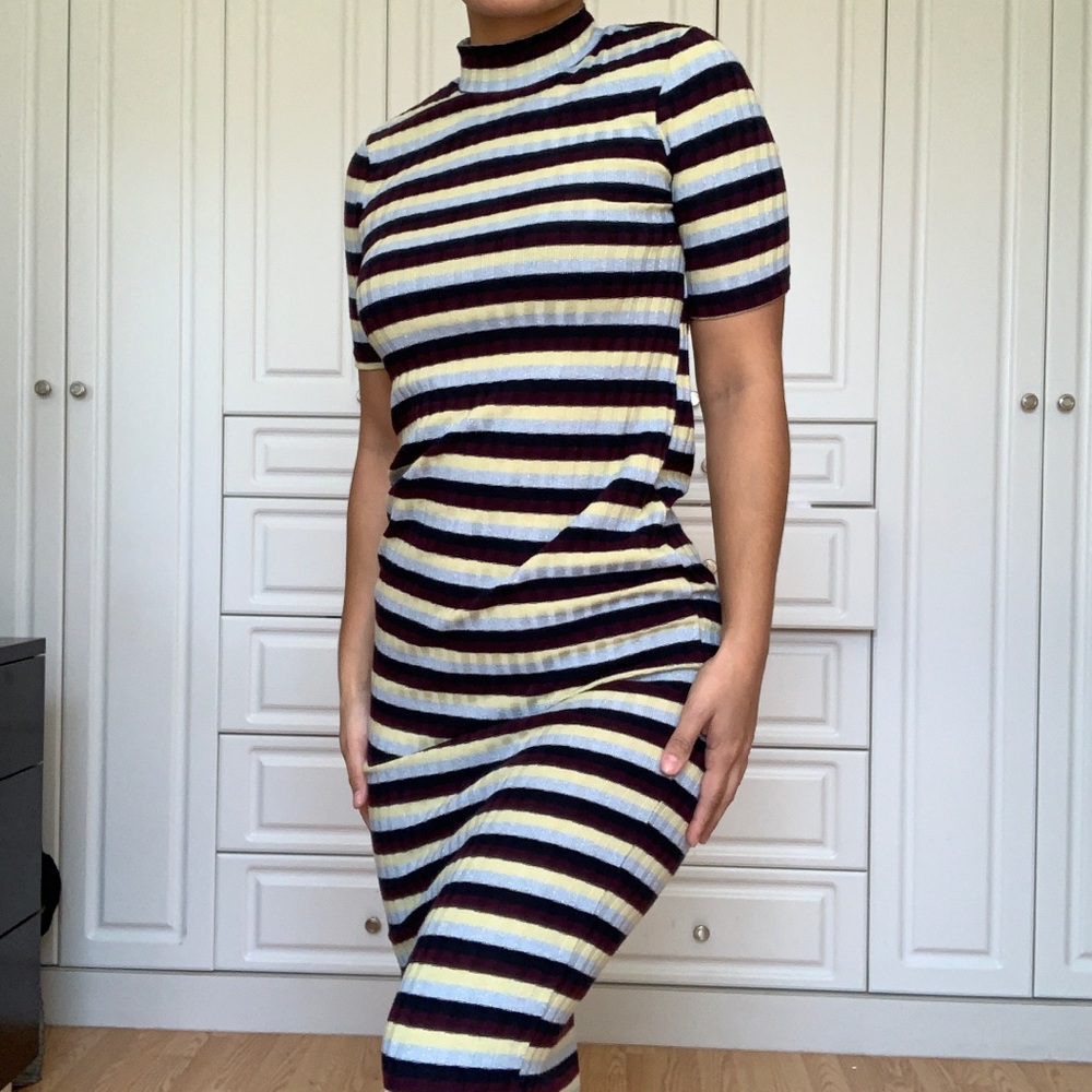 Zara maxi bodycon dress